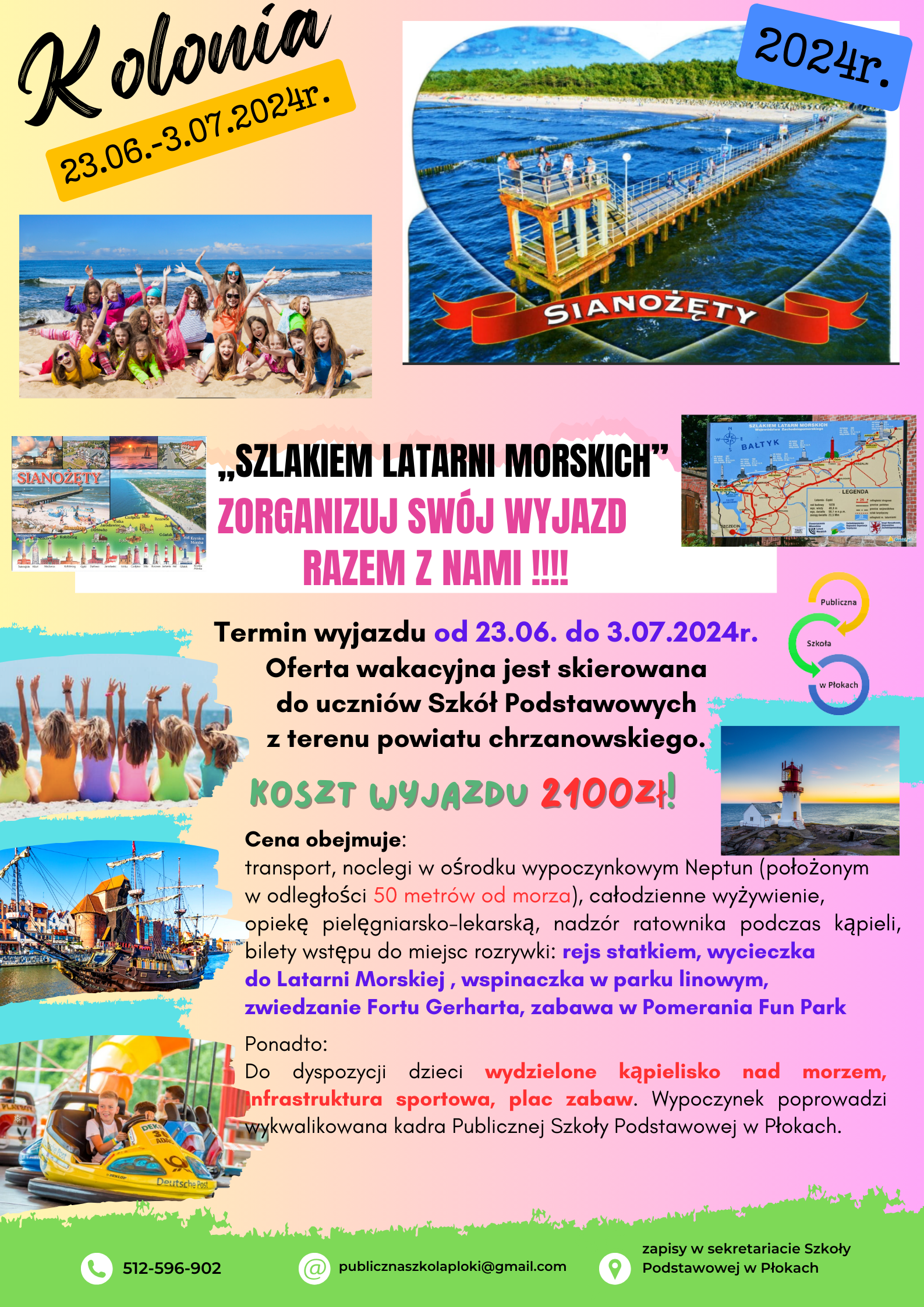 Kolonia Sianożęty 2024r.